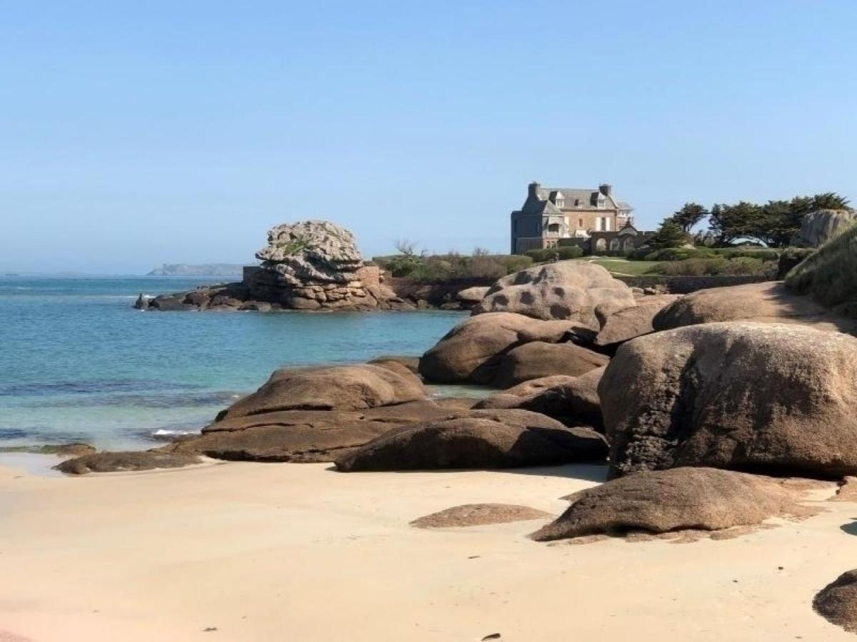 Appartement Spacieux Avec Wifi Et Parking A Tregastel, Proche Plage - Fr-1-368-18 Exteriér fotografie