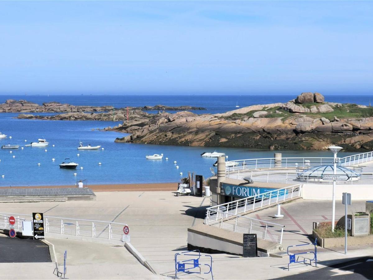 Appartement Spacieux Avec Wifi Et Parking A Tregastel, Proche Plage - Fr-1-368-18 Exteriér fotografie